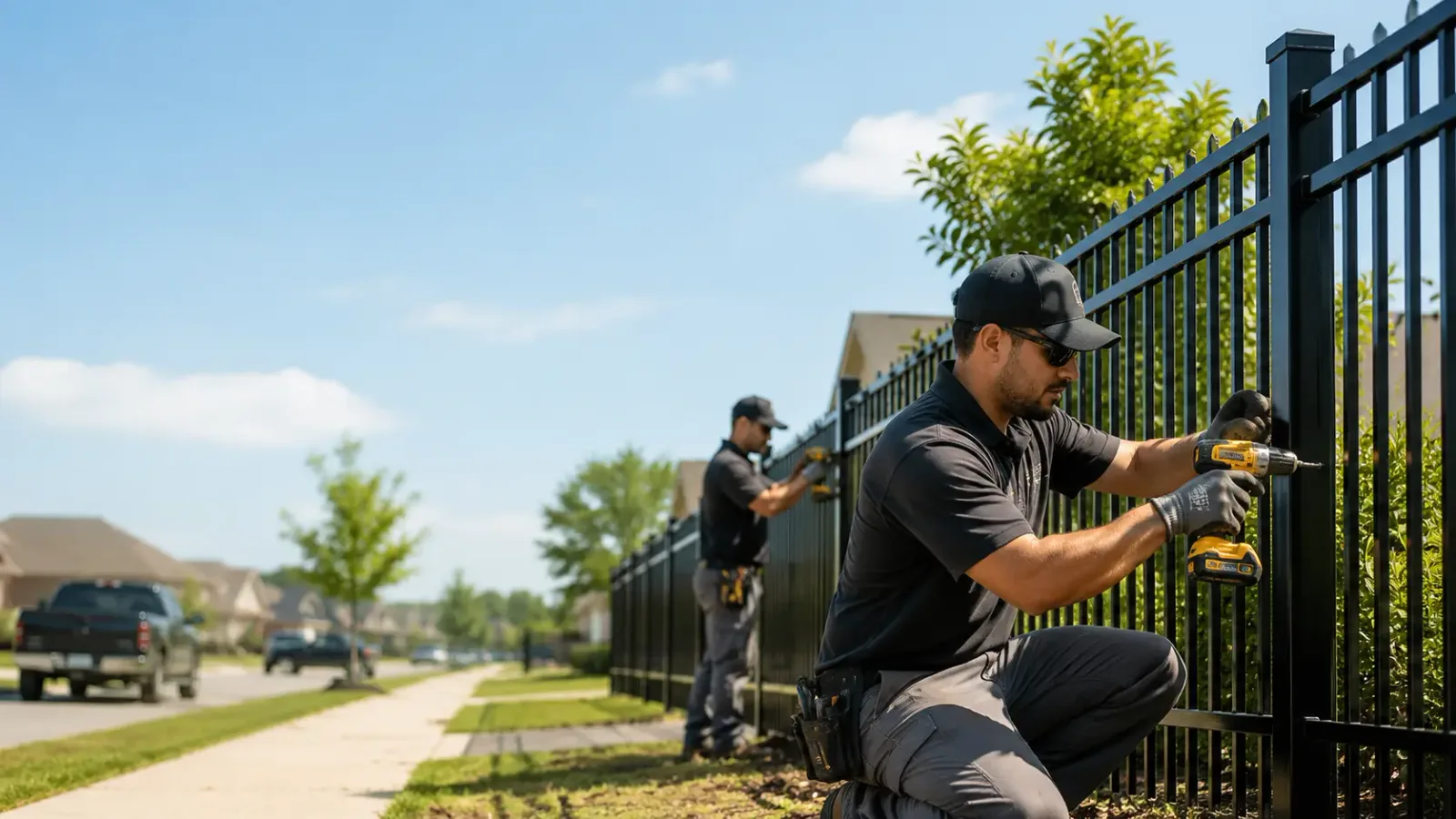 Metal Fence Installation in New Castle, KY